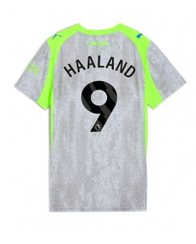 Billige Fotballdrakt Manchester City Erling Haaland #9 Replika Tredjedrakt Dame 2025-26 Kortermet Billige Fotballdrakt Manchester City Erling Haaland #9 Replika Tredjedrakt Dame 2025-26 Kortermet